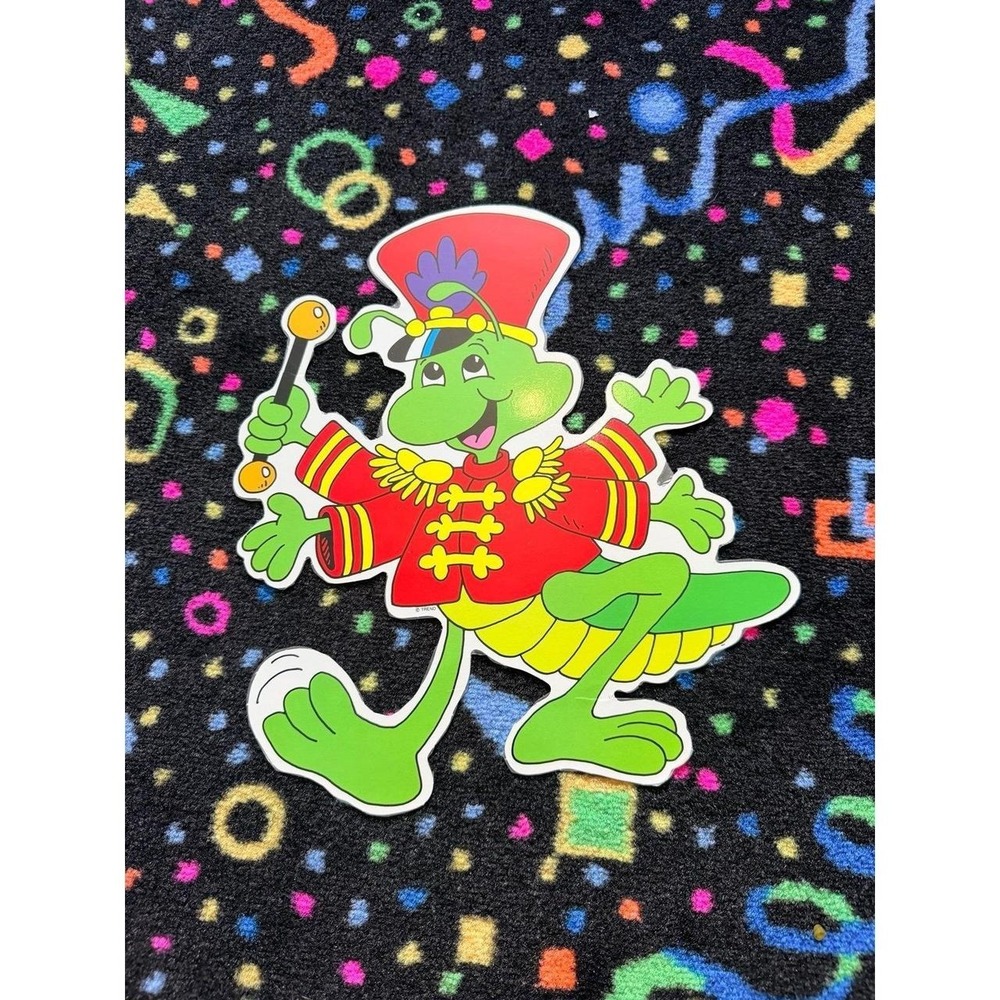 Vintage‎ 90's teacher trend frog bulletin cutout